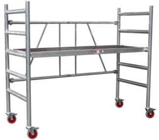 Jumbo maalripuki alumiiniumist liigendraam ratastel 178SK 178x74x180 cm