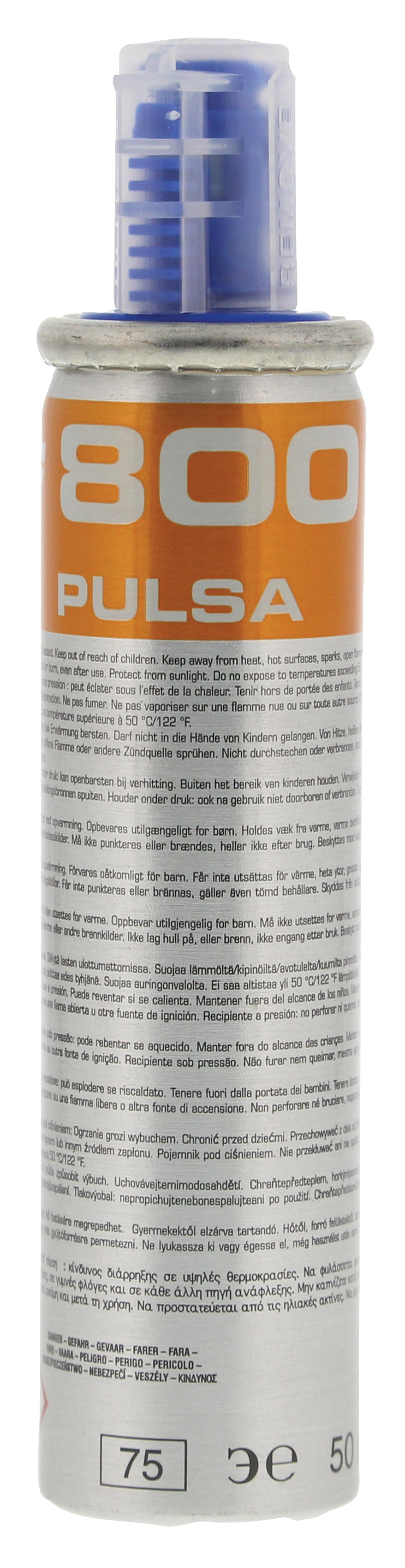 Spit gaasiballoon, Pulsa 800P/E 2 tk pakis