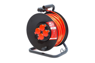 Kulumiskindel pikendusjuhe metalltrumlil H07BQ-F3G 2,5 - 25m