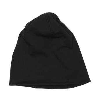 Kiivrialune puuvillane müts fliisvoodriga 1832, must