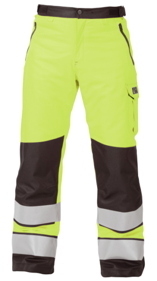 Björnkläder talvepüksid, helkuritega, kollane/must