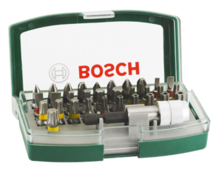 Bosch 32-osaline kruvikeerajaotsikute komplekt