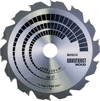 Bosch saeketas ´Construct Wood´ Ø 210 x 30 mm
