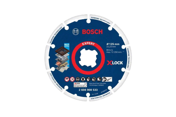Bosch X-LOCK metallilõikeketas Diamond for Metal 125mm 1tk