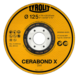 Cerabond 2in1 X Inox lihvketas*** 125x7,0x22,23 CA24 Q BFP