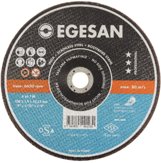 Egesan 41 metallilõikeketas 230x1,9 mm 22,23 INOX A60 TBF
