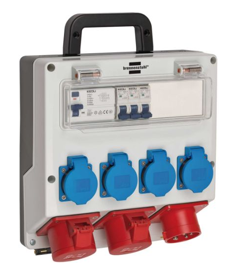 Brennenstuhl elektrikilp seinale IP44, 2x400V ja 4x230V