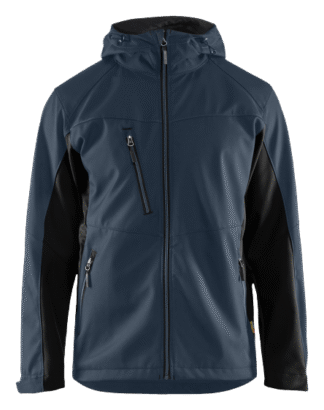 Blåkläder softshell jakk kapuutsiga