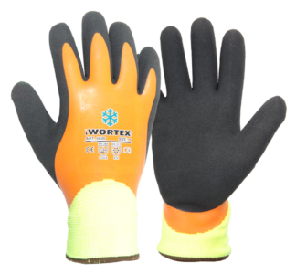 Wortex veekindlad topeltlateksiga kaetud voodriga talvekindad