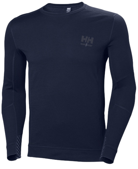 Helly Hansen Lifa Merino Crewneck termosärk, tumesinine