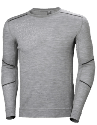 Helly Hansen Lifa Merino Crewneck termosärk, hall