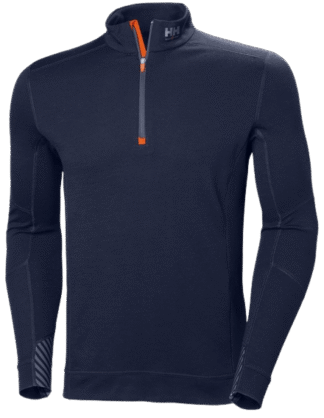 Helly Hansen Lifa merino polosärk lukuga, tumesinine