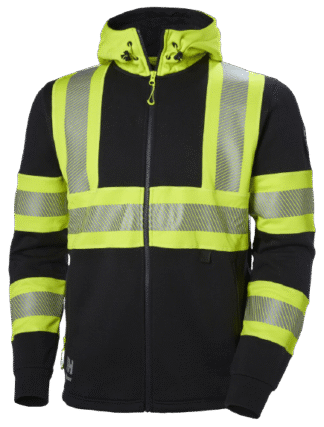 Helly Hansen ICU pika luku ja kapuutsiga pusa HI VIS CL1, kollane