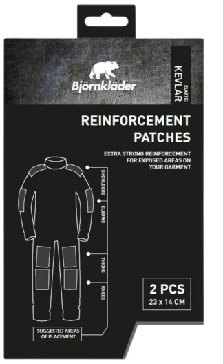 Björnkläder põlvekaitsmed, kuumpressitavad