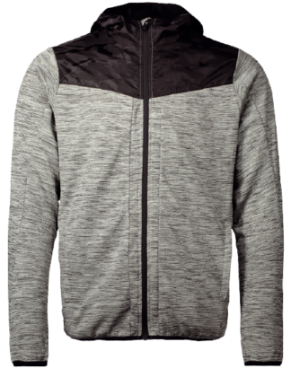 Gesto stretš-materjalist pusa, kapuutsiga, hall