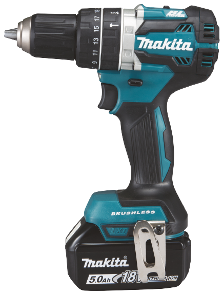 Komplekt Akulööktrell Makita DHP484RTJ + 2x 18V 5.0Ah akud ja akulaadija DC18RC
