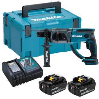 Akupuurvasar Makita + 2x 18V 5.0Ah akud ja akulaadija 195584-2