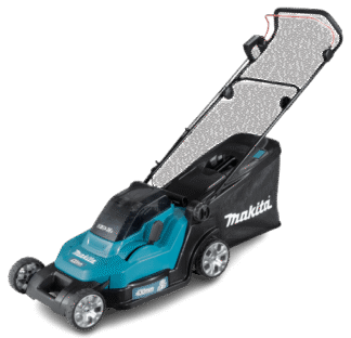 Akumuruniiduk Makita DLM432CT2 + akud 2 x 5.0Ah ja kahekohaline laadija