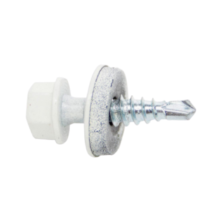 Fixmaster katusekruvi puurotsaga, helehall 4,8x28 (250tk/karp)