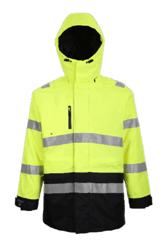 Talvejope Pesso Montreal kõrgnähtav CL2, kollane/tumesinine