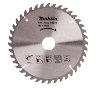 Makita saeketas 185x30x2,0 40T 18° 5704R 5