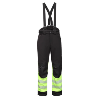 ATLANTA HIVIZ traksidega talvepüksid kollane/must klass 1