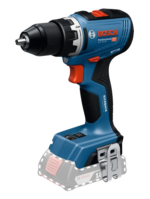 Akutrell-kruvikeeraja Bosch GSR 18V-65 65 Nm