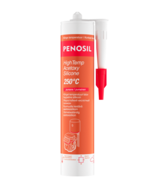 PENOSIL HighTemp Acetoxy Silicone +250°C 300 ml
