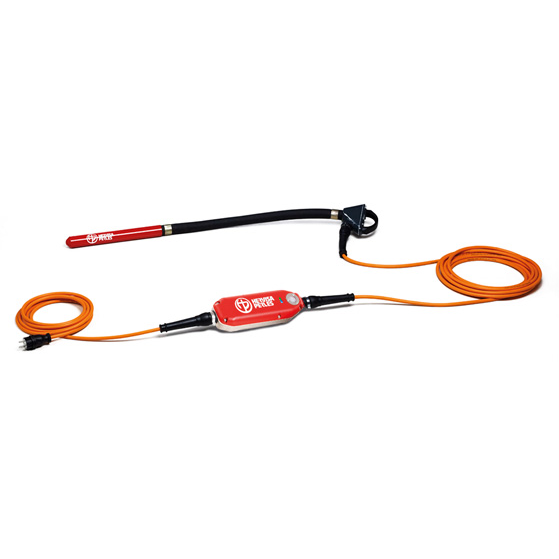 Kõrgsagedus betoonivibraator Hervisa Perles T-Ergo Plus 52 mm 0,7 m x 15 m Led Indicator