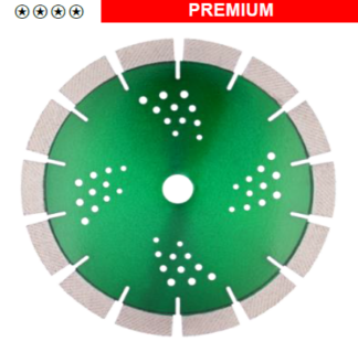 LEO Premium**** roh. teemantlõikeketas Ø230x22,2 3D segment 17 mm betoon, graniit klinker
