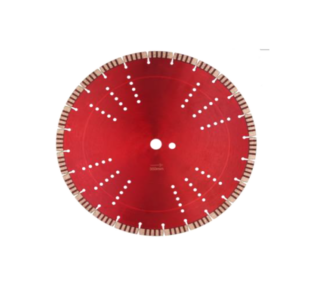 LEO teemantlõikeketas, B25 betoonile 350x25,4, 24 turbosegmenti 3,0x12 mm