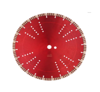 LEO teemantlõikeketas, B25 betoonile 400x25,4, 28 turbosegmenti 3,4x12 mm